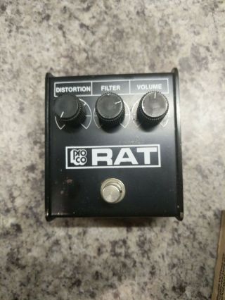 Proco Rat Vintage Distortion Pedal With Box