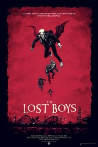 The Lost Boy Mondo Poster Rare And Hard To Find