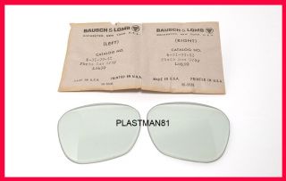 Nos Vintage B&l Ray Ban Bausch & Lomb Caravan 58mm Photogray Replacement Lenses