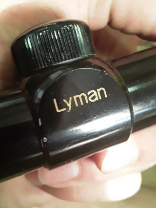 Vintage Lyman 3 - 9x 38mm Rifle Scope No.  74 - 5236 Japan 6