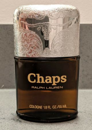Rare Chaps By Cosmair - Vintage Ralph Lauren 1.  8 Oz Men 