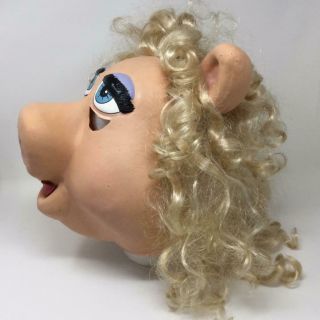 VTG Miss Piggy Latex Costume Face Mask 2