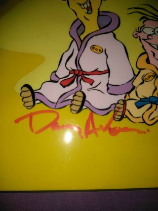 Ed Edd N Eddy Autographed Cel By Danny Antonucci.  RARE 11