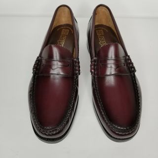 Vintage Dexter 1990s Penny Loafers Mens Size 9C Brown Cordovan Leather USA 4
