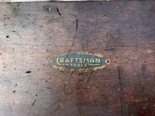 Vintage Craftsman Tap & Die Set 5505 with Wooden Box,  Heavy Duty 4