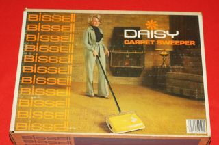 Vintage Bissell Daisy Carpet Sweeper