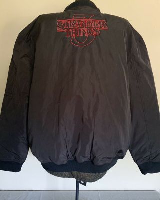 Stranger Things Season 3 Crew Jacket Collectible Rare Never Worn XXL 2