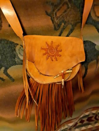 Mountain Man Possibles Bag / Native American Medicine Bag / Shooting Bag With Ca