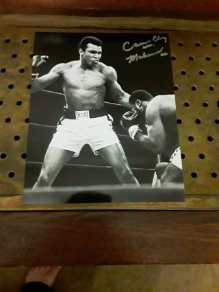 Muhammad Ali Photo Signed Cassius Clay Aka Muhammad Ali Rare 20 Off