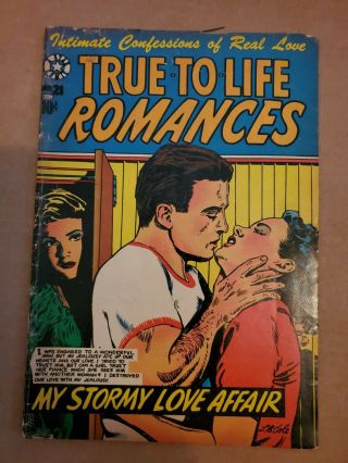 True To Life Romances 21 Vg - Scarce / Rare Gga Lb Cole