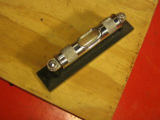 Vintage L.  S.  Starrett Co.  4 " Machinists Precision Level