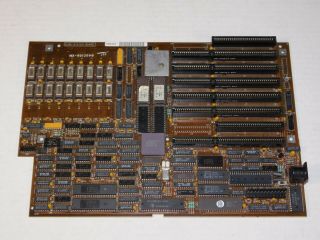 Vtg 1985 Ibm 6480188 5170 512k System Mother Board Computer Intel Cg80286 Chip