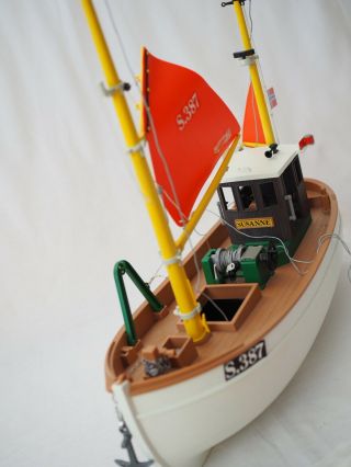 Playmobil 3551 Vintage S.  386 Fishing Boat Trawler With Crew 8
