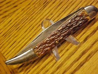 Rare Vintage Bone REMINGTON MADE IN USA No.  R953 Toothpick Knife 2