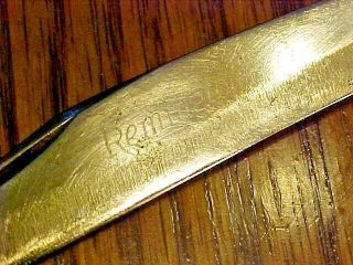 Rare Vintage Bone REMINGTON MADE IN USA No.  R953 Toothpick Knife 6