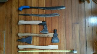 Bidor Parang Tomahawk Hatchet Woodworking Tools Vintage Axe Machete