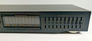 TEAC EQA - 220 Stereo Graphic Equalizer Vintage 10 Band EQ 3
