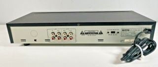 TEAC EQA - 220 Stereo Graphic Equalizer Vintage 10 Band EQ 7