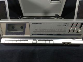Vintage Panasonic SG - X7 Turntable/Cassette/AM FM Stereo Music System 2