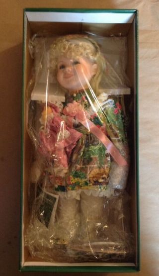 Bob Timberlake Collectible Abby Liz Doll Designed By Bette Ball,  Stand No