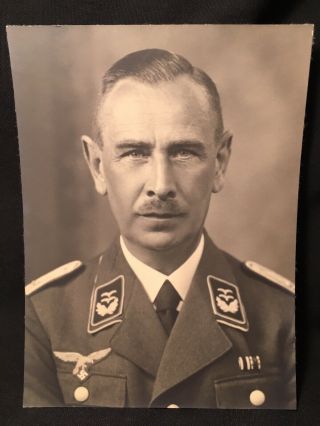 German Ww2 Portrait Photo Decorated Luftwaffe Oberleutnant Officer