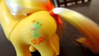 Vintage G1 My Little Pony UK Family BABY SUNBRIGHT HTF RARE 4