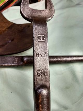 Vintage Bethlehem Steel Tool Belt W/ 2x 3/4 
