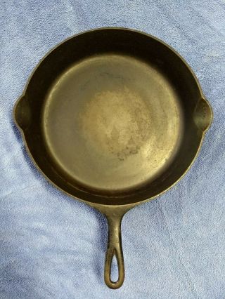 Vintage Griswold No.  10 Cast Iron Frying Pan 716 Erie,  Pa
