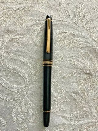 Montblanc Meisterstuck Classique Black Vintage Ballpoint Pen 5 1/4 Inch