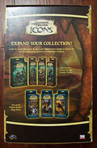 D&D Icons COLOSSAL RED DRAGON LIMITED EDITION NEVER OPENED (Rare) 6