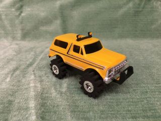 Vintage Schaper Stomper 4x4 Ford Bronco Yellow And Light