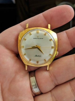 Vintage ' 60s Hamilton - Ricoh Electric Watch,  555 (505),  Runs a Little 2