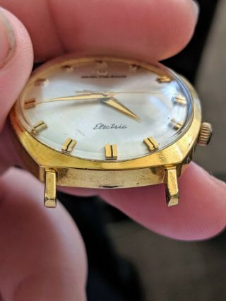 Vintage ' 60s Hamilton - Ricoh Electric Watch,  555 (505),  Runs a Little 3