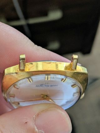 Vintage ' 60s Hamilton - Ricoh Electric Watch,  555 (505),  Runs a Little 8