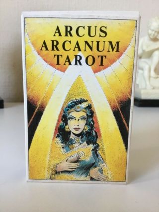 Arcus Arcanum Tarot - 1986 Oop Rare Htf Vintage English Version By Gunter Hager