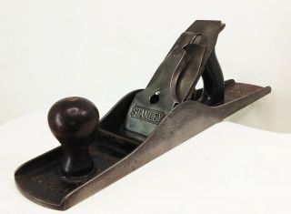 Vtg Antique Stanley Bailey No 6 Sw Type 13 Wood Plane Tool 18 " Corrugated Bottom