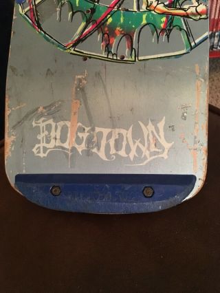 dogtown skateboard deck Web team issue extremely rare wall hanger/regrip/shred 3