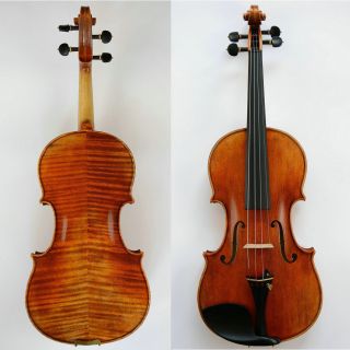 Rare Violin Stradivari 1716 Messiah Violin Oil Varnish Vt - 2155