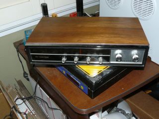 Vintage Panasonic Fet Am/fm Phono Solid State Wood Stereo Receiver Re - 7671