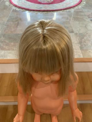 Vintage 1981 Ideal Platinum Blonde Patti Playpal 35” Doll Out Of Box. 8