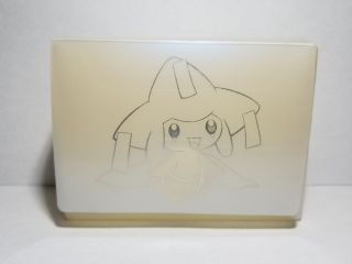 Rare 2003 Japanese Pokemon Center Exclusive Jirachi Sketch Deck Box Card Case