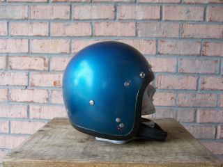 Vintage 1960s AGV Motorcycle Helmet 3