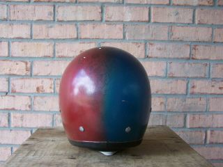 Vintage 1960s AGV Motorcycle Helmet 4