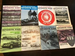 California Sports Car Club 1957 - 64 (72 issues) 1957 - 1964 (RARE) 10