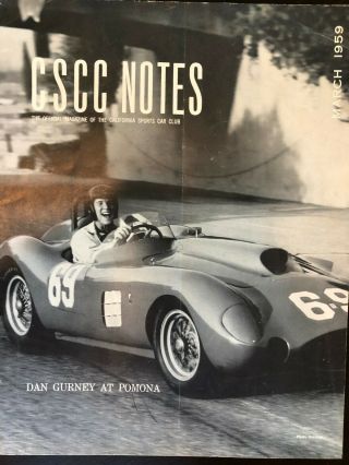 California Sports Car Club 1957 - 64 (72 Issues) 1957 - 1964 (rare)