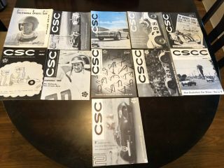 California Sports Car Club 1957 - 64 (72 issues) 1957 - 1964 (RARE) 6