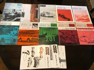 California Sports Car Club 1957 - 64 (72 issues) 1957 - 1964 (RARE) 8