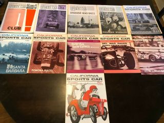 California Sports Car Club 1957 - 64 (72 issues) 1957 - 1964 (RARE) 9
