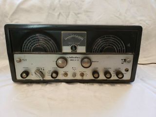 Vintage Hallicrafters Sx99 Shortwave Ham Radio With Antenna