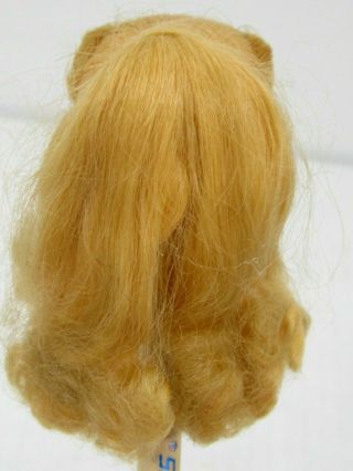 VINTAGE 1960 ' S MATTEL BLONDE PONYTAIL BARBIE DOLL HEAD STUNNING 3